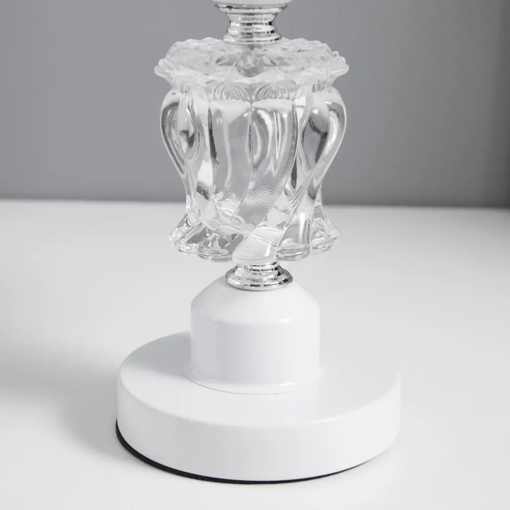 Фото 5 Настольная лампа Risalux Норд 9910491 цвет белый Фото 5 Настольная лампа Risalux Норд 9910491 цвет белый