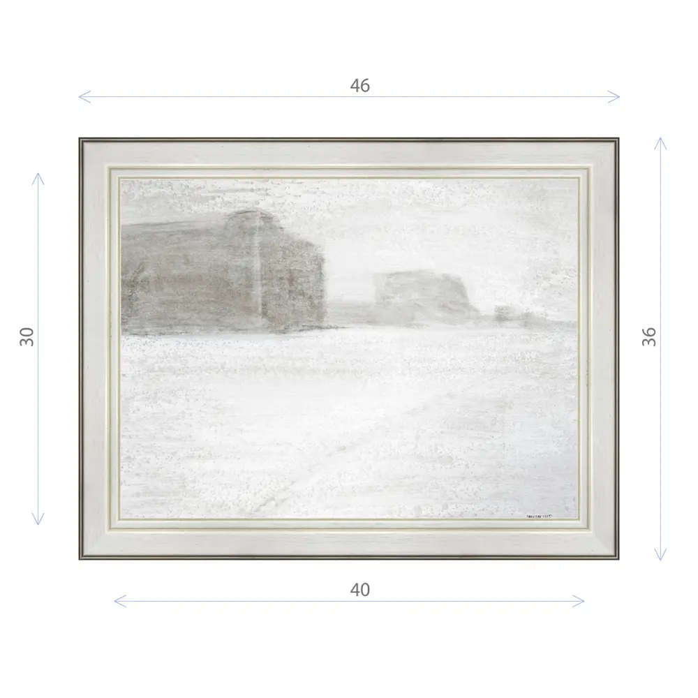 Фото Картина в раме Декор депо Константин Малютин "Метель" E20 36x46 см без стекла Фото Картина в раме Декор депо Константин Малютин "Метель" E20 36x46 см без стекла