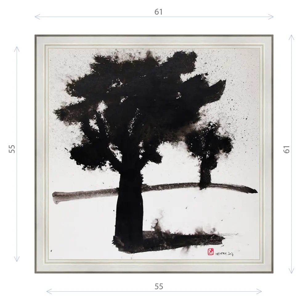 Фото Картина в раме Декор депо Константин Малютин "Дубы" E20 61x61 см без стекла Фото Картина в раме Декор депо Константин Малютин "Дубы" E20 61x61 см без стекла