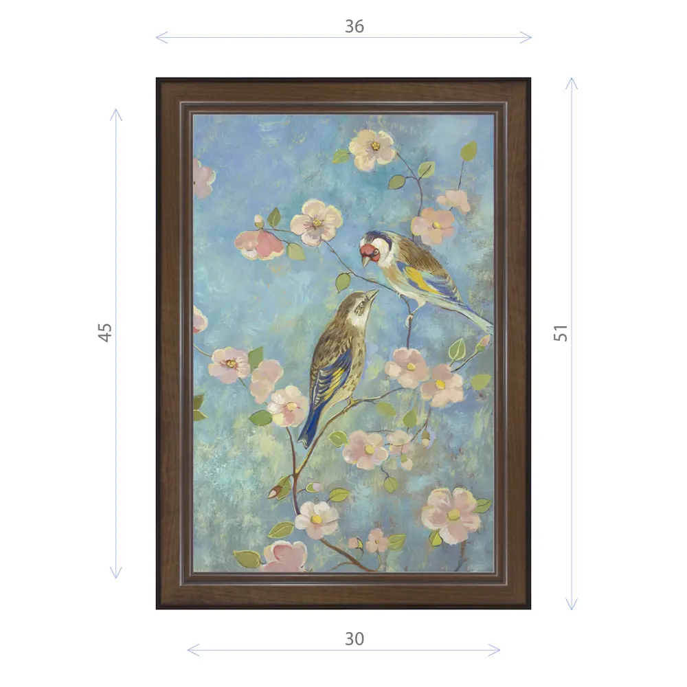 Фото Картина в раме Декор депо Ксения Черномор "Сладкая парочка" E21 51x36 см без стекла Фото Картина в раме Декор депо Ксения Черномор "Сладкая парочка" E21 51x36 см без стекла