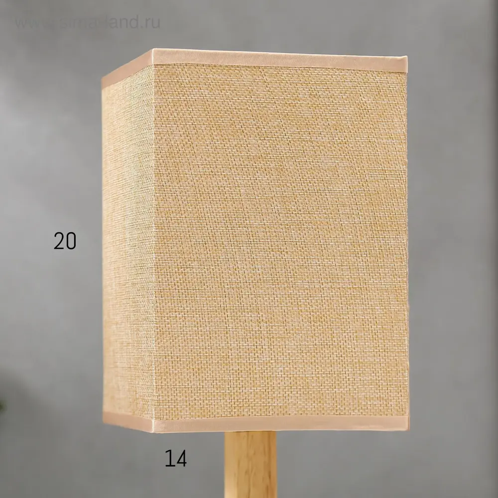 Фото 4 Настольная лампа RISALUX 5249074 16226 FSNL-213 цвет коричневый