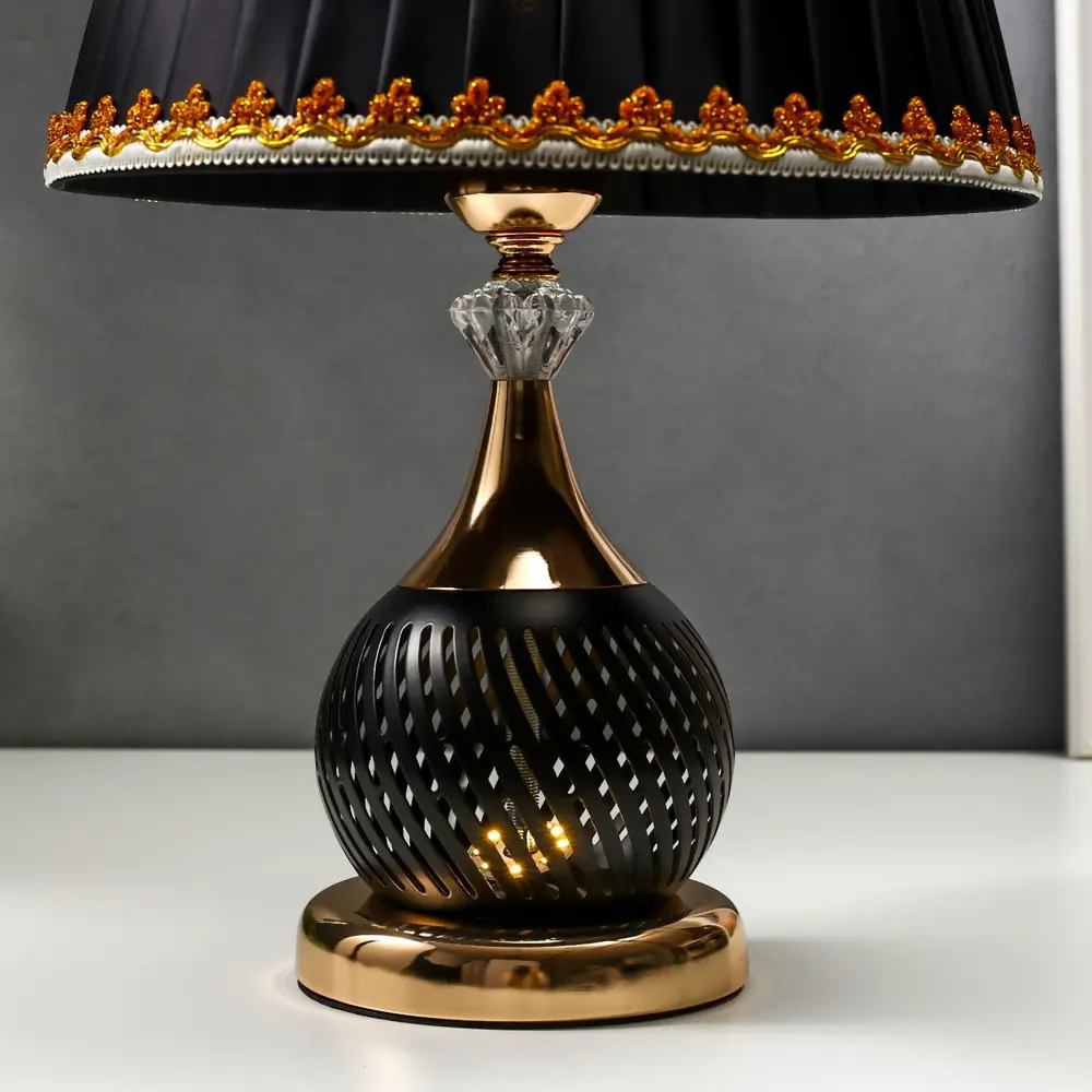 Фото 5 Настольная лампа RISALUX 5469674 16434 FTL-016 цвет золото Фото 5 Настольная лампа RISALUX 5469674 16434 FTL-016 цвет золото