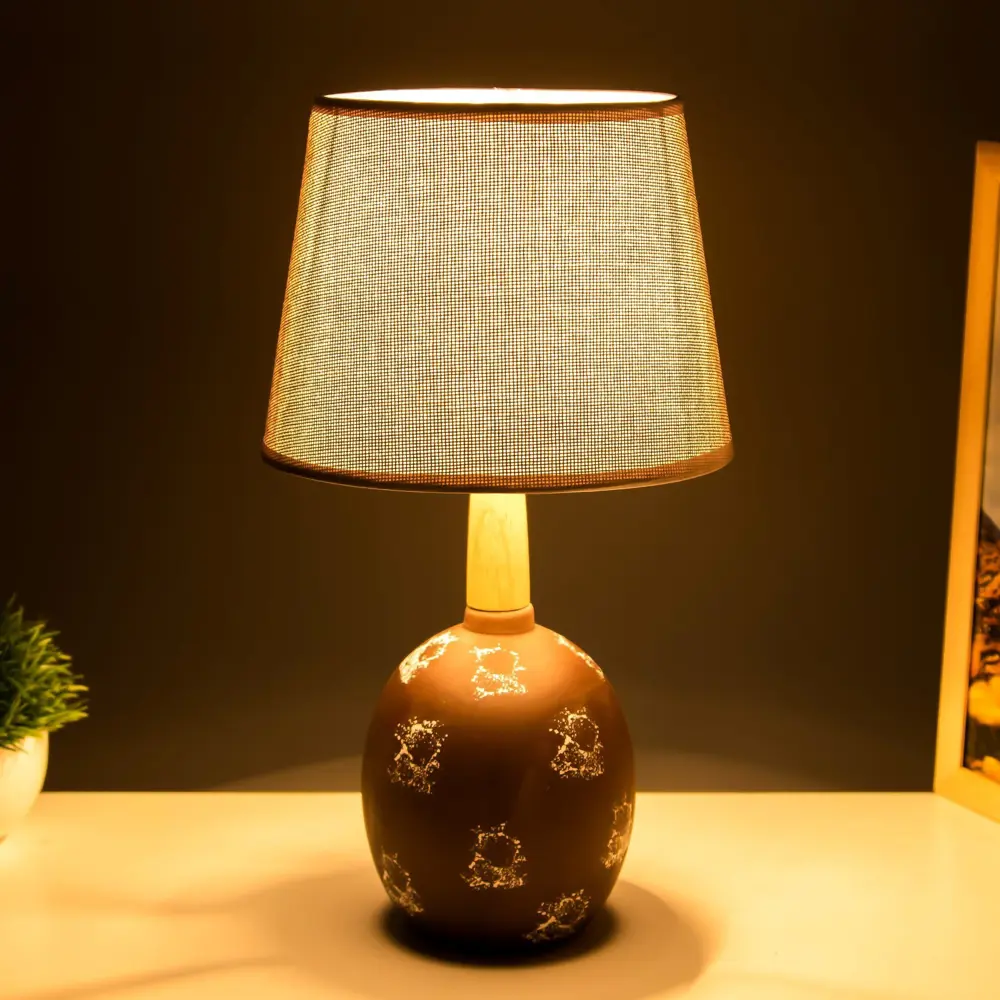 Фото 3 Настольная лампа RISALUX 761TT-1220 цвет серый серебристый Фото 3 Настольная лампа RISALUX 761TT-1220 цвет серый серебристый