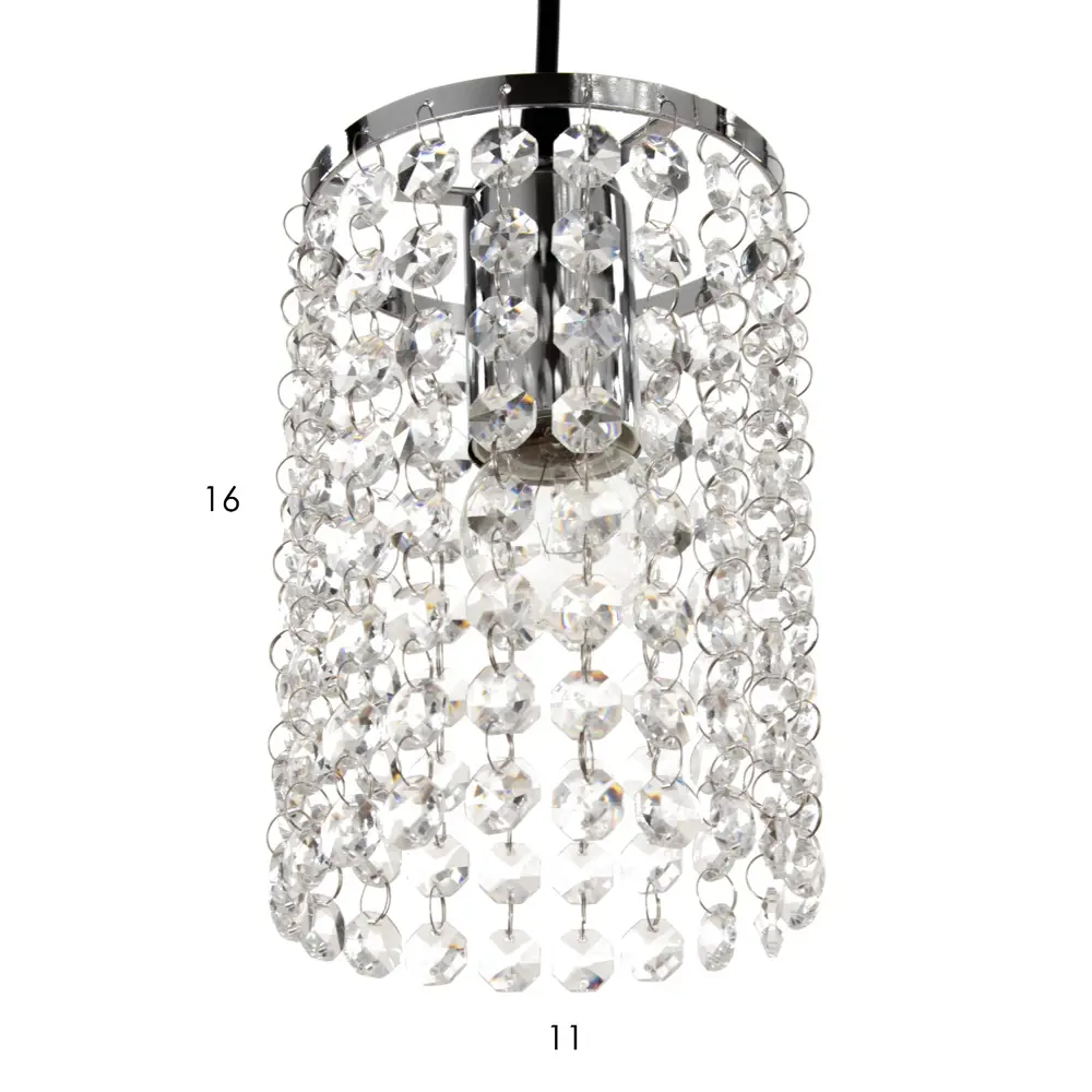 Фото 4 Светильник подвесной BAYERLUX 2094 3 лампы 6 м² цвет хром Фото 4 Светильник подвесной BAYERLUX 2094 3 лампы 6 м² цвет хром