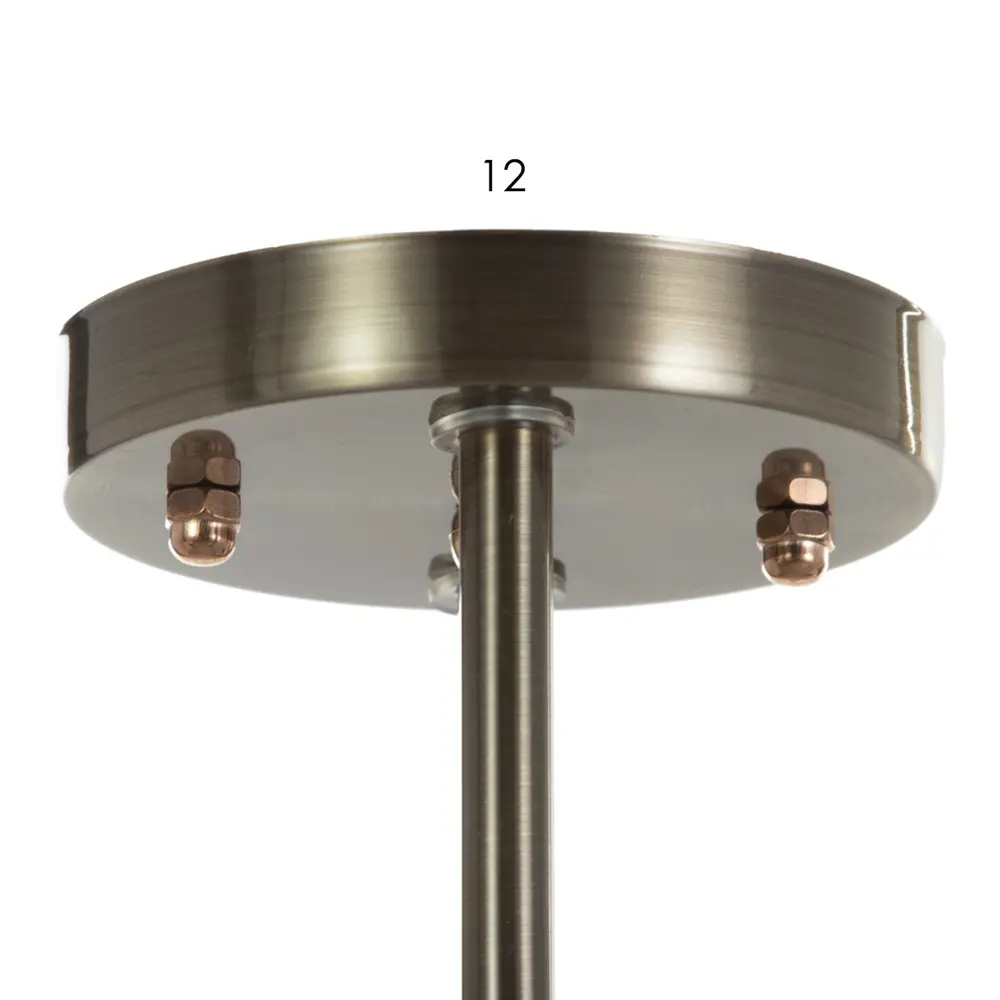 Фото 5 Светильник потолочный BAYERLUX 9032417 2 лампы 4 м² цвет бронза Фото 5 Светильник потолочный BAYERLUX 9032417 2 лампы 4 м² цвет бронза