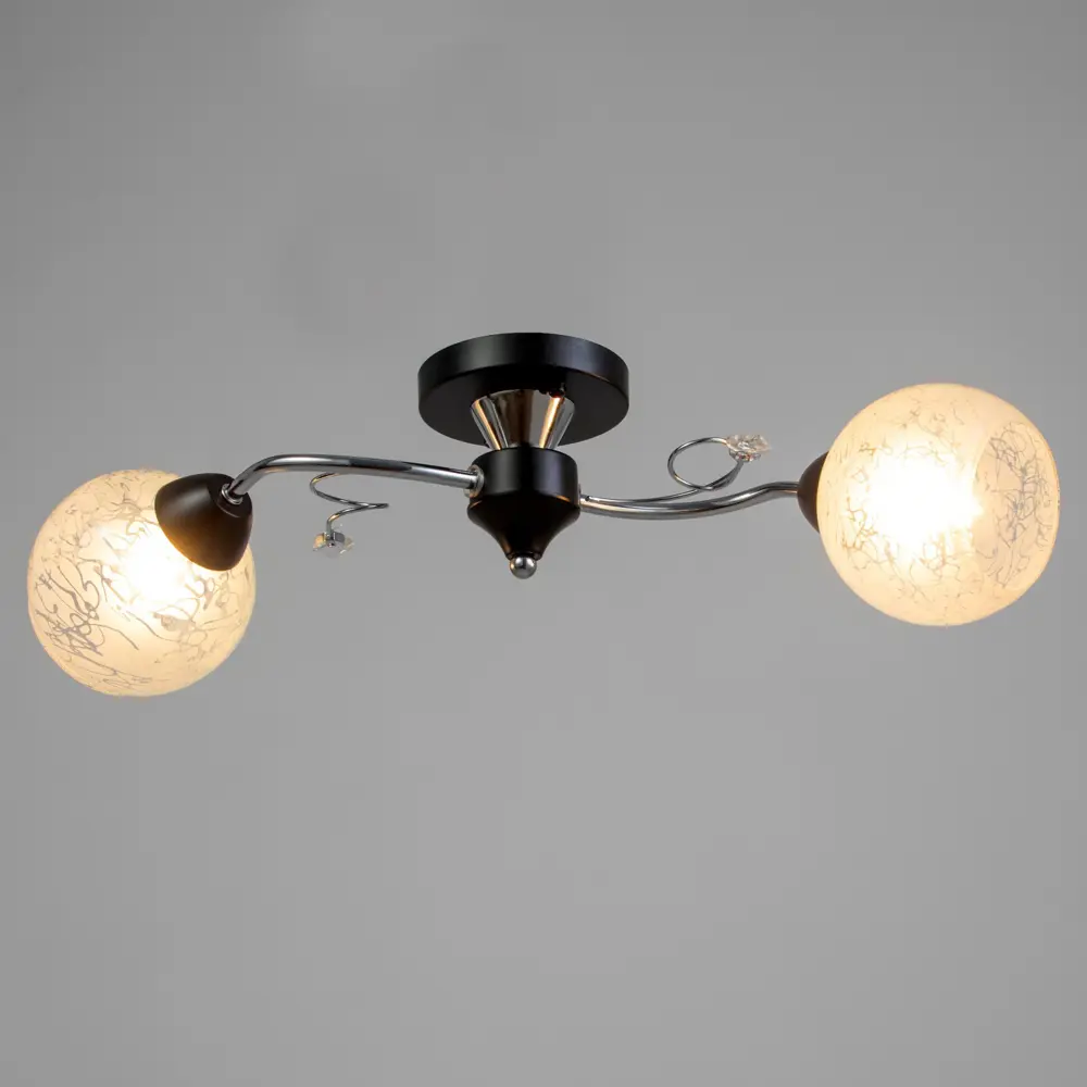 Фото 2 Светильник потолочный BAYERLUX FTL-034 2 лампы 4 м² цвет черный