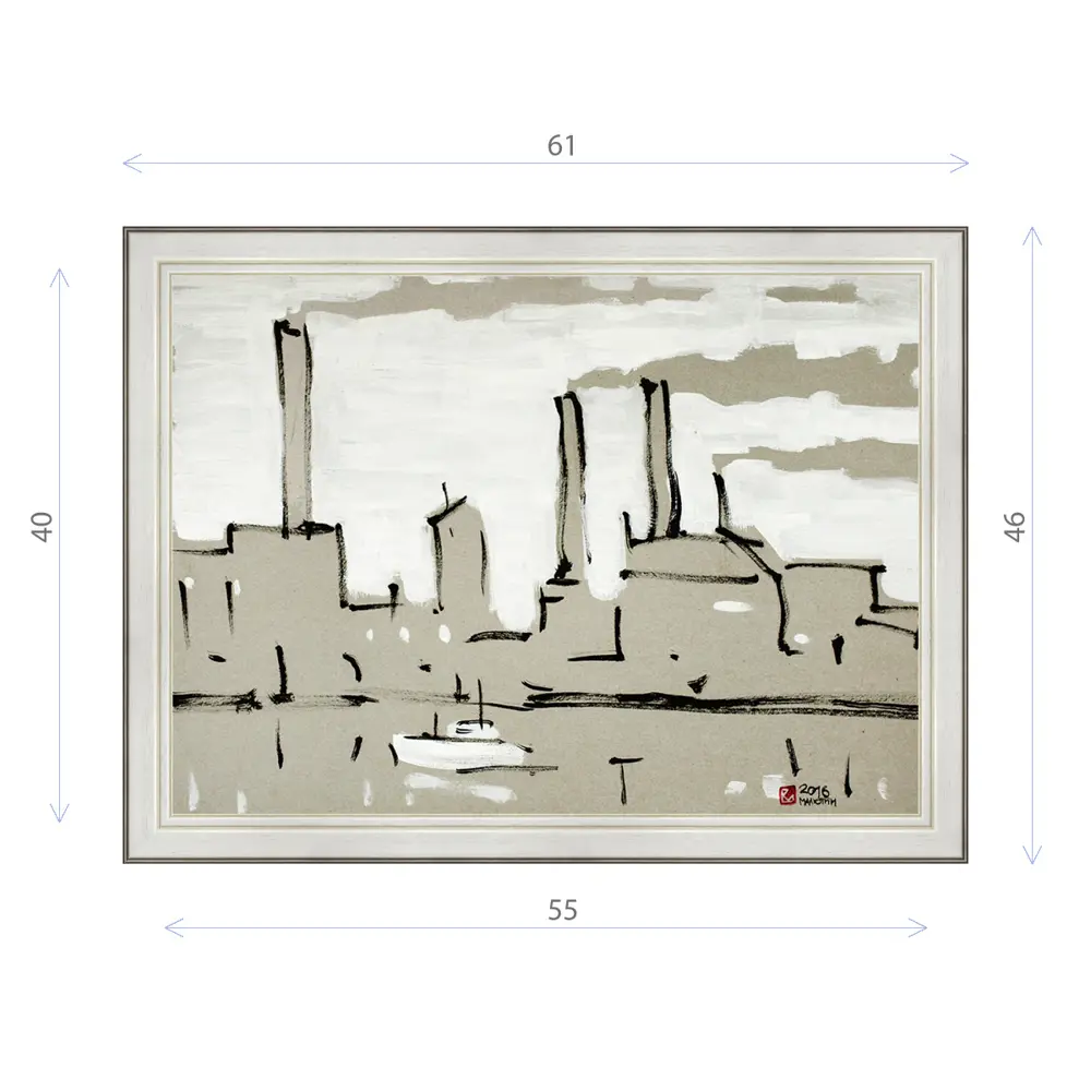 Фото Картина в раме Декор депо Константин Малютин "Белый катер" E20 46x61 см без стекла Фото Картина в раме Декор депо Константин Малютин "Белый катер" E20 46x61 см без стекла