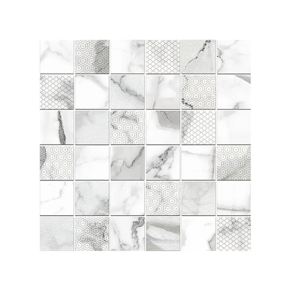Фото 2 Мозаика настенная Kerlife ARABESCATO BIANCO DECOR 30x30см Фото 2 Мозаика настенная Kerlife ARABESCATO BIANCO DECOR 30x30см