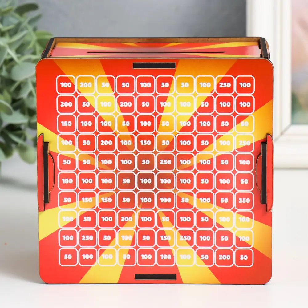 Фото 4 Копилка "План Б" 14x14x8 см