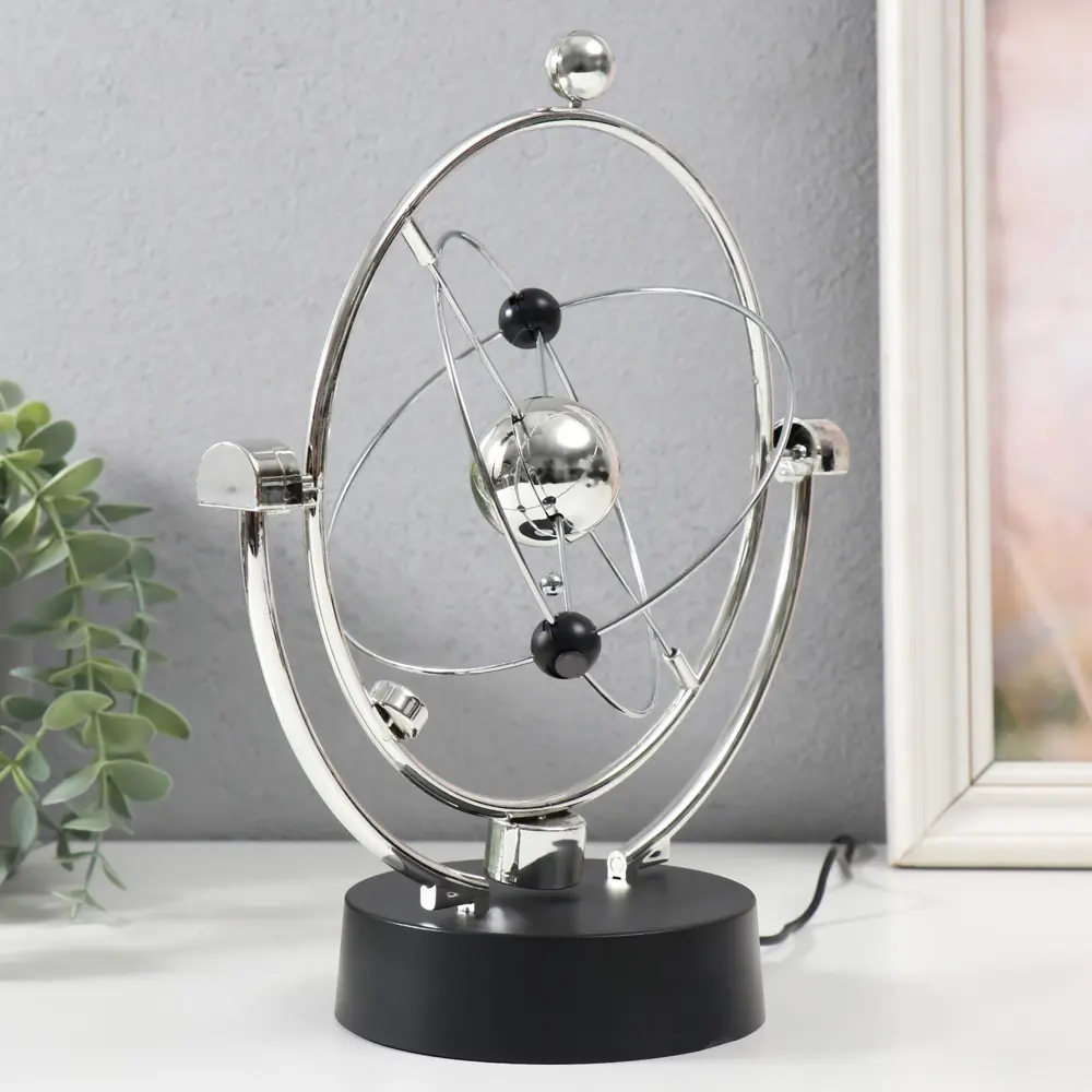 Фото 2 Маятник антистресс Сфера Сатурн 10.5x22x25 см Фото 2 Маятник антистресс Сфера Сатурн 10.5x22x25 см