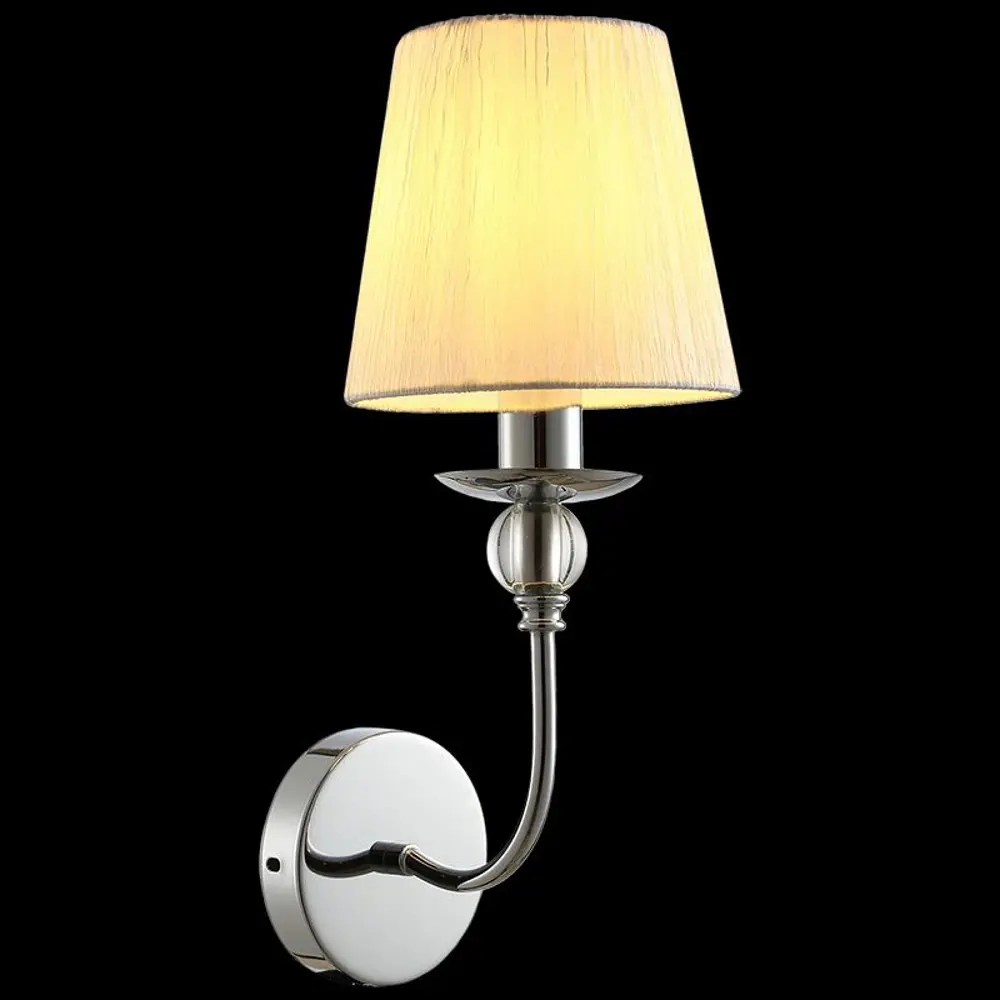 Фото Настенный светильник Illumico Il0956-1w-27 cr цвет хром Фото Настенный светильник Illumico Il0956-1w-27 cr цвет хром