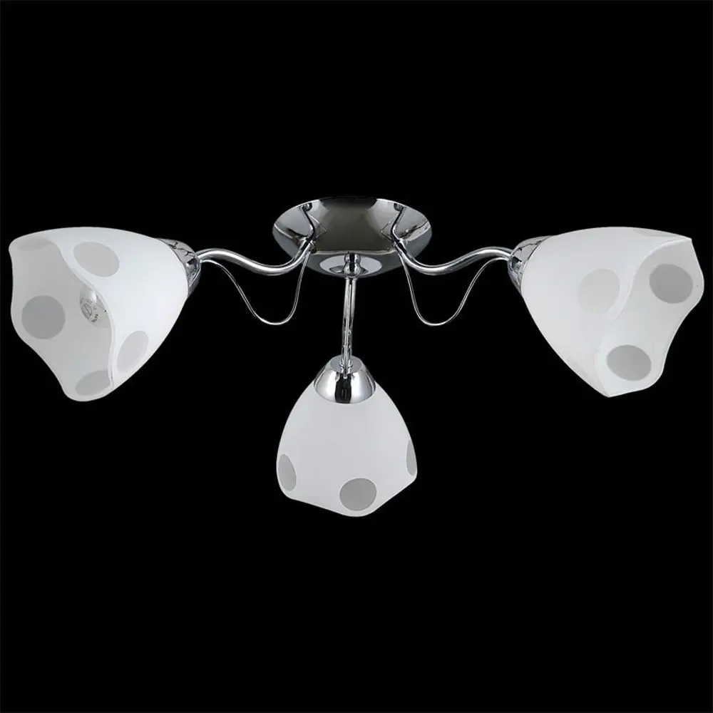 Фото 2 Люстра потолочная Illumico Il0017-3csq-79 cr 3 лампы 6 м² цвет хром Фото 2 Люстра потолочная Illumico Il0017-3csq-79 cr 3 лампы 6 м² цвет хром