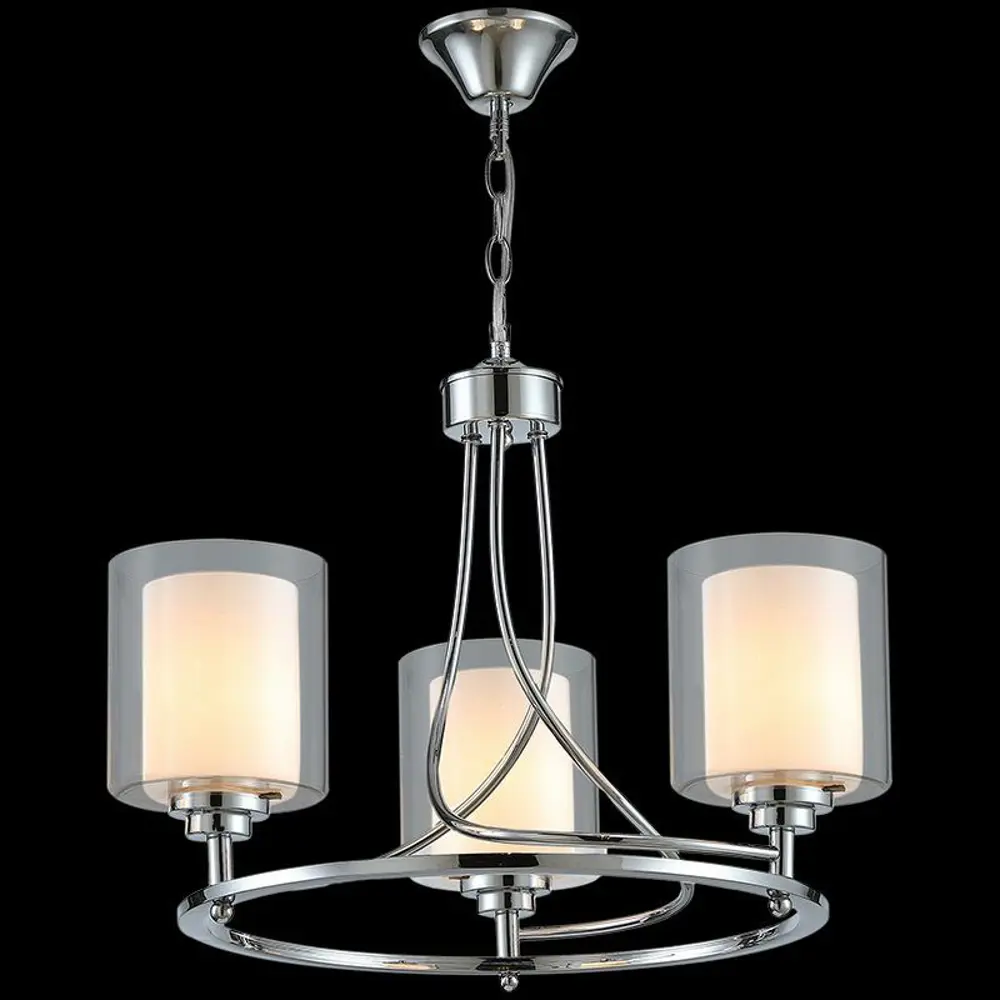 Фото Люстра подвесная Illumico Il8811-3p-17 cr 3 лампы 6 м² цвет хром Фото Люстра подвесная Illumico Il8811-3p-17 cr 3 лампы 6 м² цвет хром