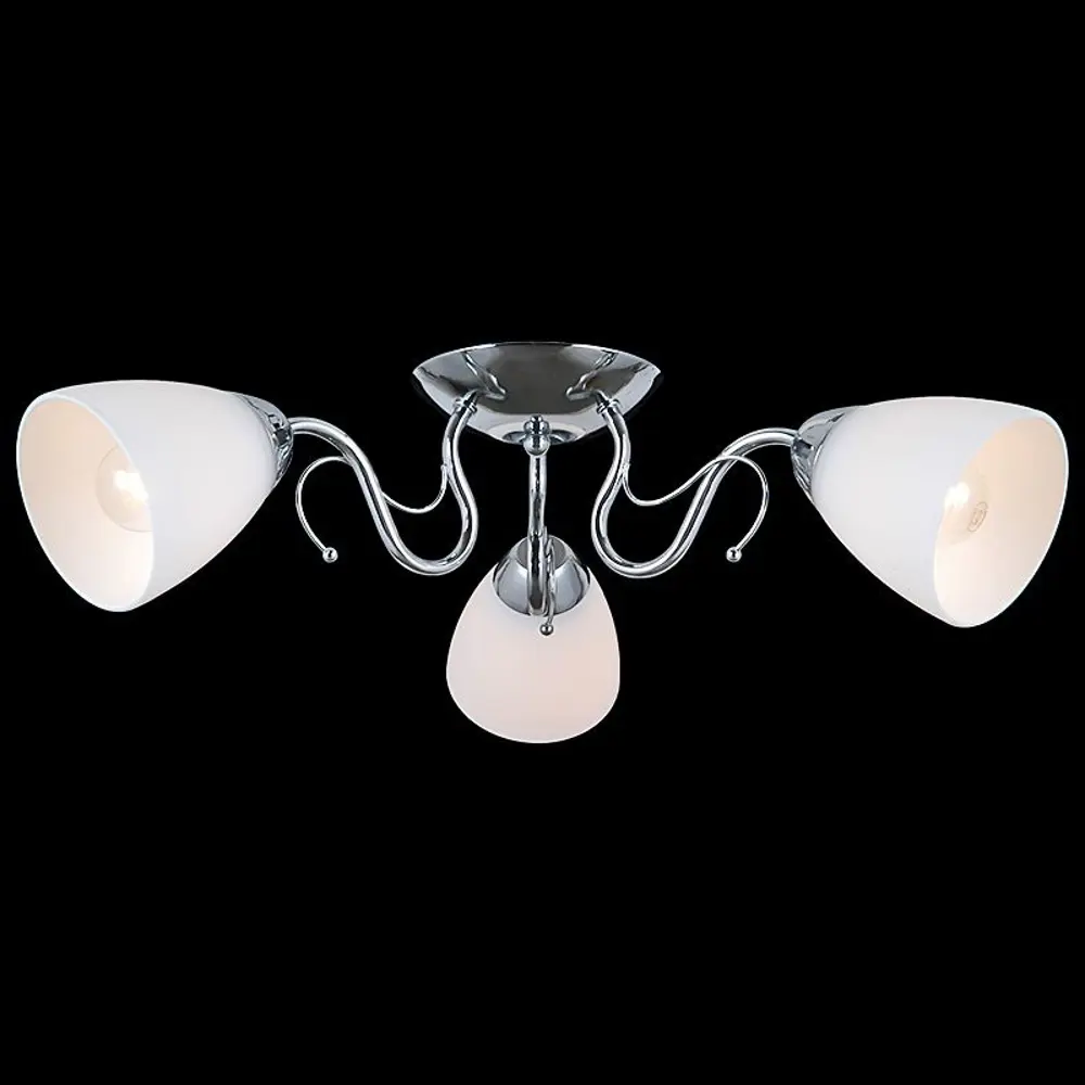 Фото Люстра потолочная Illumico Il9976-3csq-79 cr 3 лампы 6 м² цвет хром Фото Люстра потолочная Illumico Il9976-3csq-79 cr 3 лампы 6 м² цвет хром