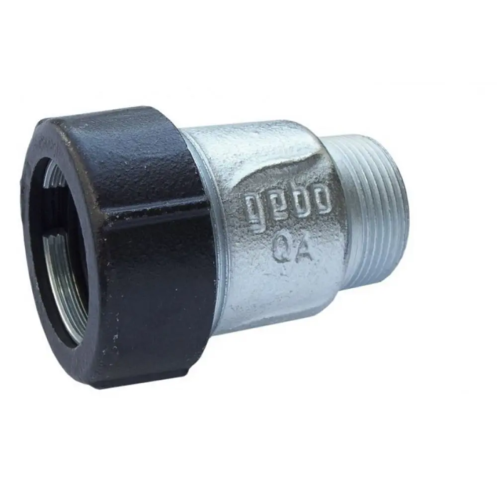 Фото Муфта комбинированная Gebo 1 1/4" НР чугун Фото Муфта комбинированная Gebo 1 1/4" НР чугун