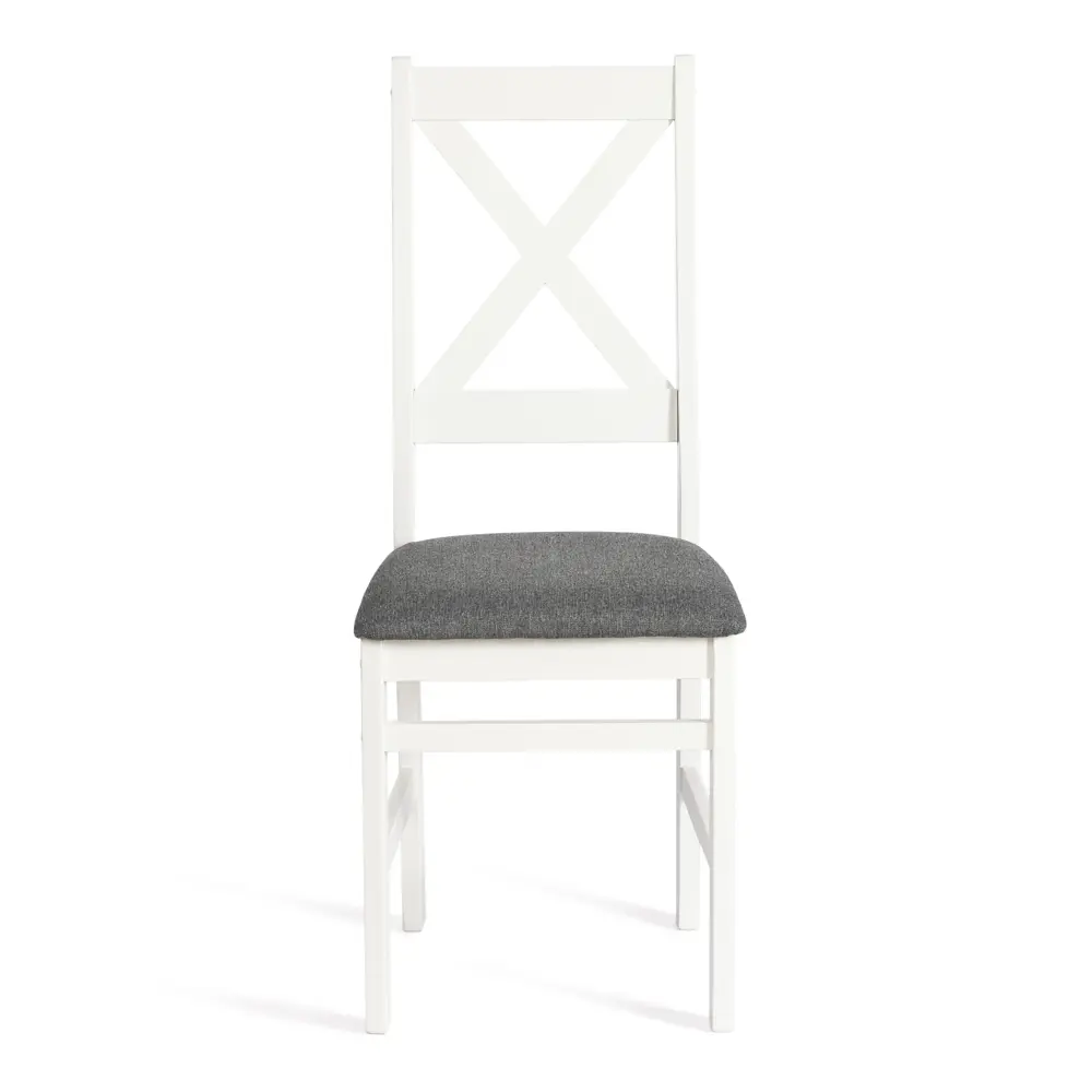 Фото 5 Стул Tetchair Crossman 100x41x40 см ткань цвет белый Фото 5 Стул Tetchair Crossman 100x41x40 см ткань цвет белый
