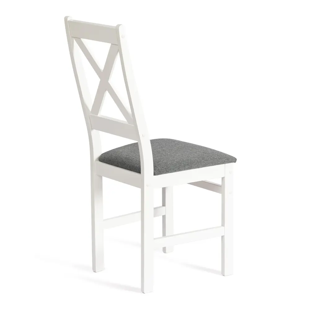 Фото 3 Стул Tetchair Crossman 100x41x40 см ткань цвет белый Фото 3 Стул Tetchair Crossman 100x41x40 см ткань цвет белый