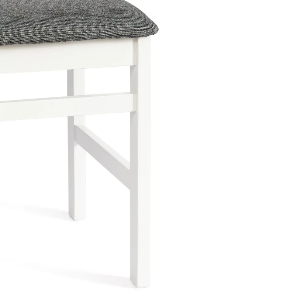 Фото 10 Стул Tetchair Crossman 100x41x40 см ткань цвет белый Фото 10 Стул Tetchair Crossman 100x41x40 см ткань цвет белый