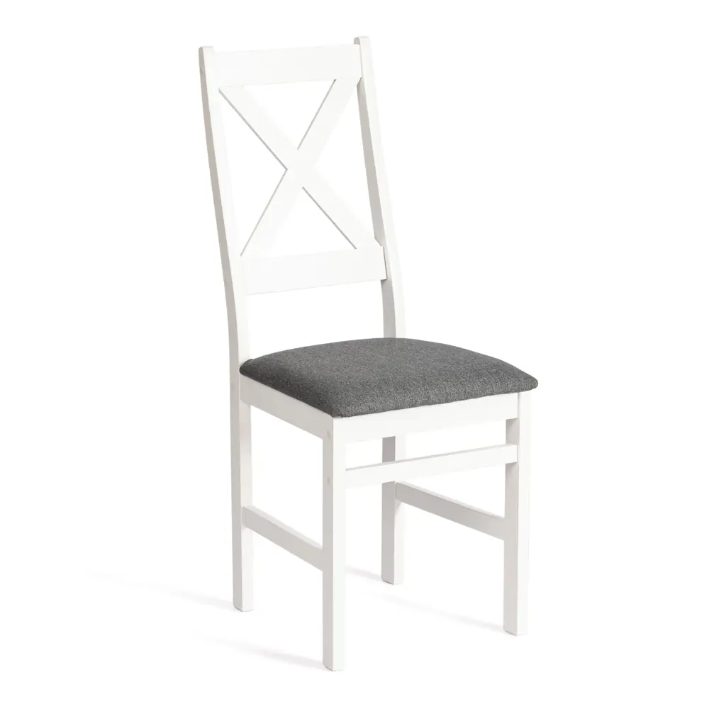 Фото Стул Tetchair Crossman 100x41x40 см ткань цвет белый Фото Стул Tetchair Crossman 100x41x40 см ткань цвет белый