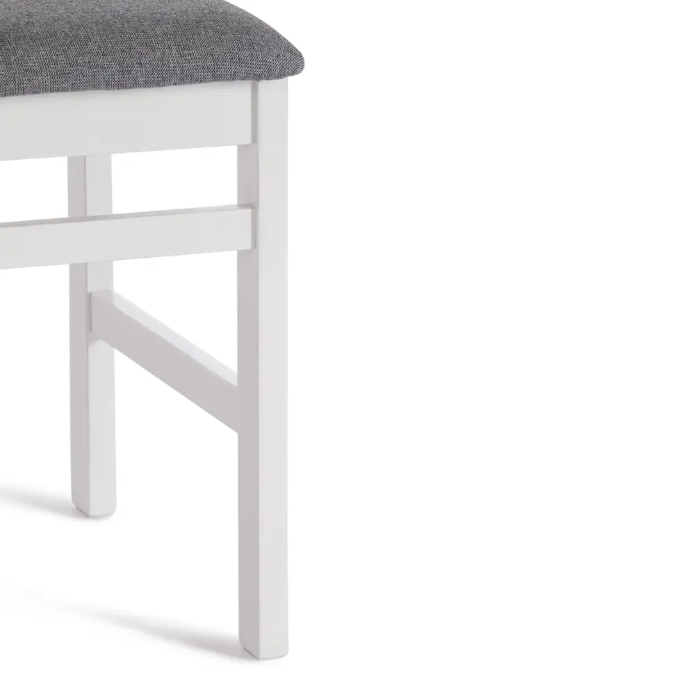 Фото 9 Стул Tetchair Rosario 99x39x39 см ткань цвет белый