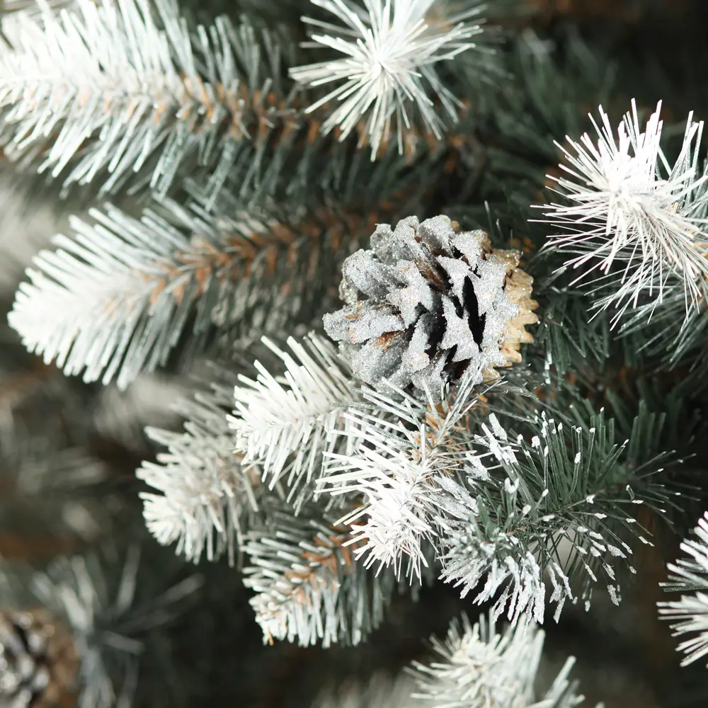 Фото 2 Ель новогодняя искусственная Simaland 3775640 Элитная серебро 220 см Фото 2 Ель новогодняя искусственная Simaland 3775640 Элитная серебро 220 см