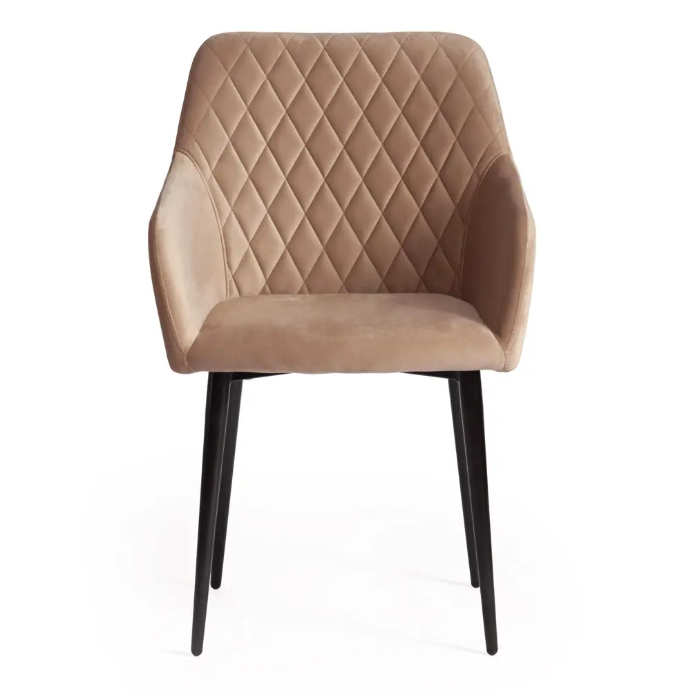 Фото 5 Кресло Tetchair Bremo 55x83x58 см ткань цвет бежевый/черный Фото 5 Кресло Tetchair Bremo 55x83x58 см ткань цвет бежевый/черный