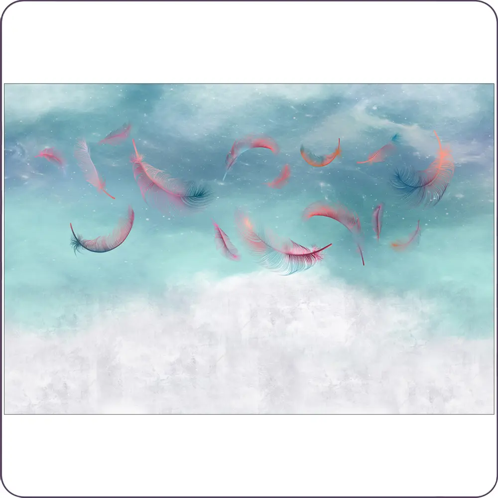 Фото 2 Фотообои флизелиновые Bartonwall 400x270 см Перья M08704 Фото 2 Фотообои флизелиновые Bartonwall 400x270 см Перья M08704