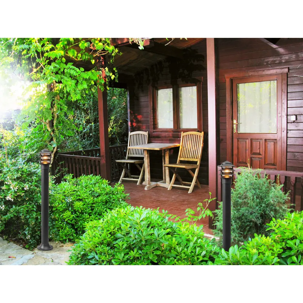 Фото 5 Столб уличный De markt 106040308 60 Вт E27 IP44 цвет основания черный 95 см Фото 5 Столб уличный De markt 106040308 60 Вт E27 IP44 цвет основания черный 95 см