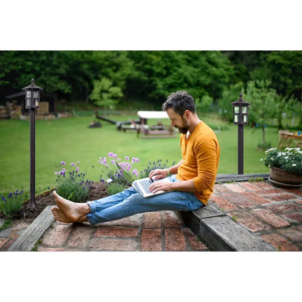 Фото 8 Столб уличный De markt 101140608 60 Вт E27 IP44 цвет основания черный 103 см