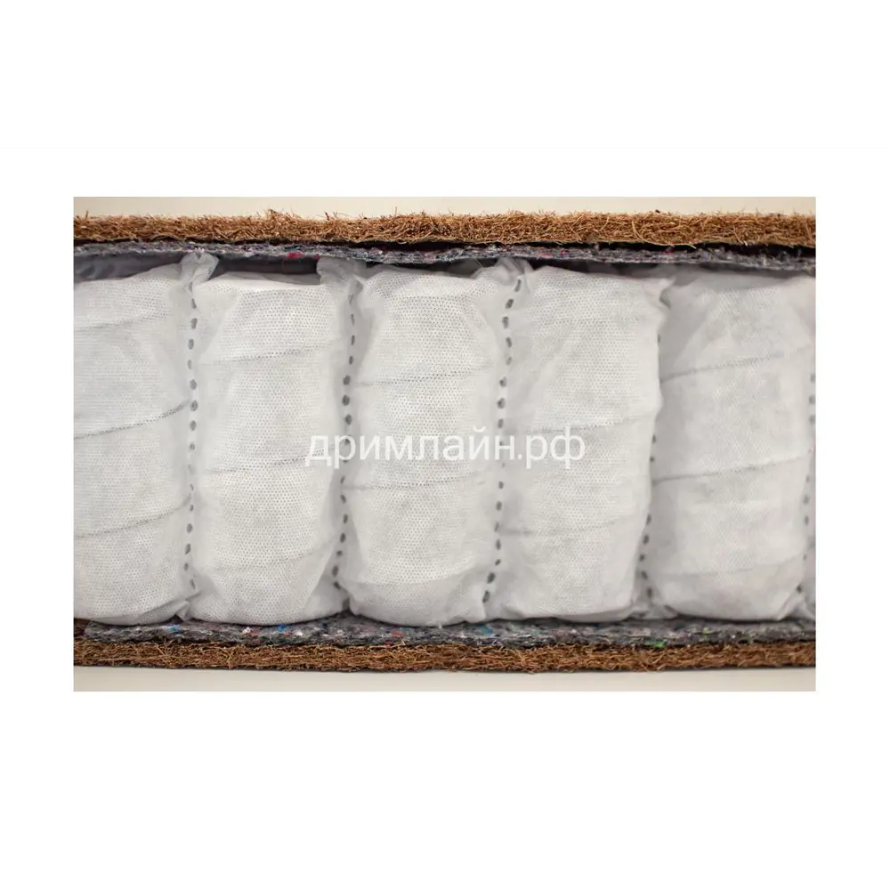 Фото 5 Матрас Dreamline Dream-1 TFK 120x180, полутораспальный, кокосовый