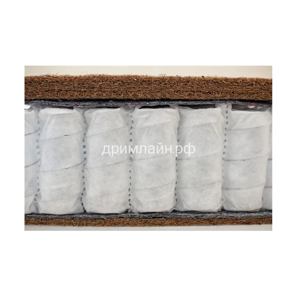 Фото 7 Матрас Dreamline Kombi-1 TFK 120x190, полутораспальный, кокосовый Фото 7 Матрас Dreamline Kombi-1 TFK 120x190, полутораспальный, кокосовый