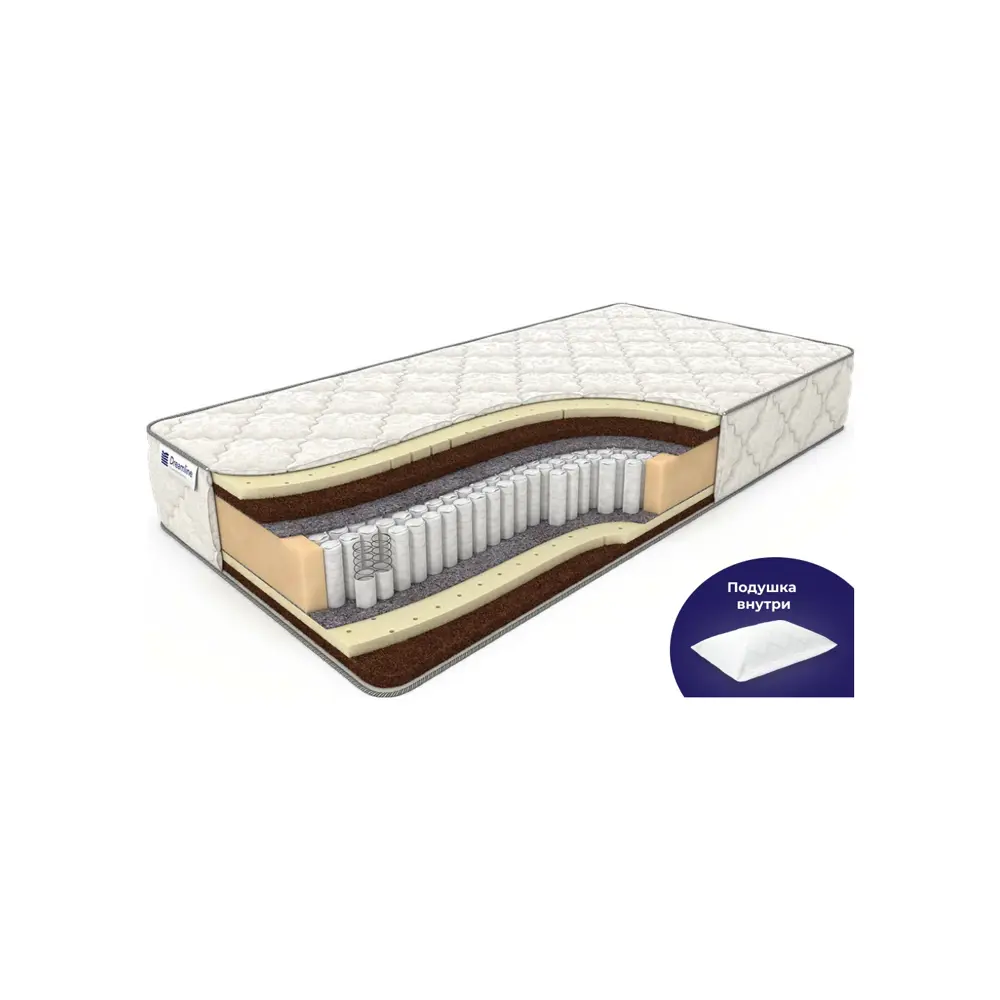 Фото Матрас Dreamline Prime Mix S1000 70x170, детский, латексный Фото Матрас Dreamline Prime Mix S1000 70x170, детский, латексный