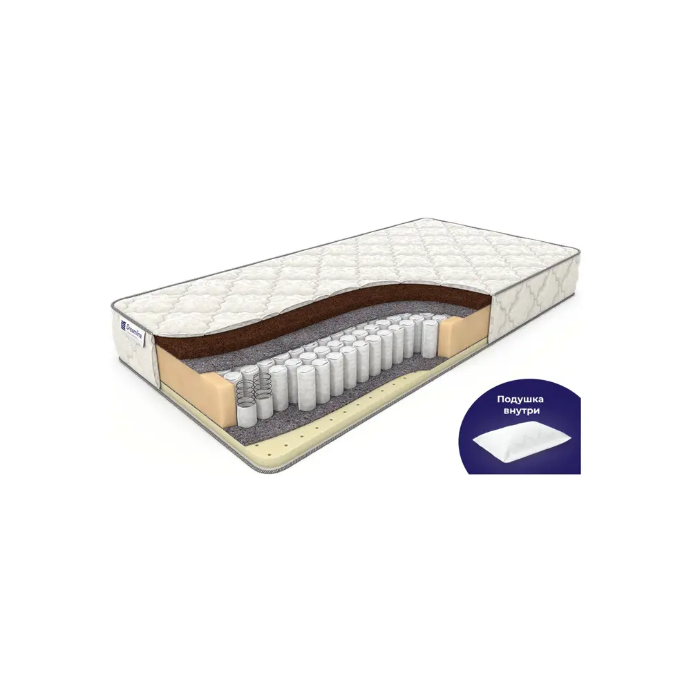 Фото Матрас Dreamline SleepDream TFK 120x195, полутораспальный, латексный Фото Матрас Dreamline SleepDream TFK 120x195, полутораспальный, латексный