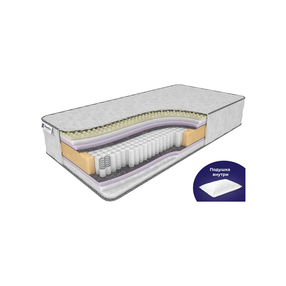 Фото Матрас Dreamline Sky-high Middle/Hard S-1000 60x200, детский