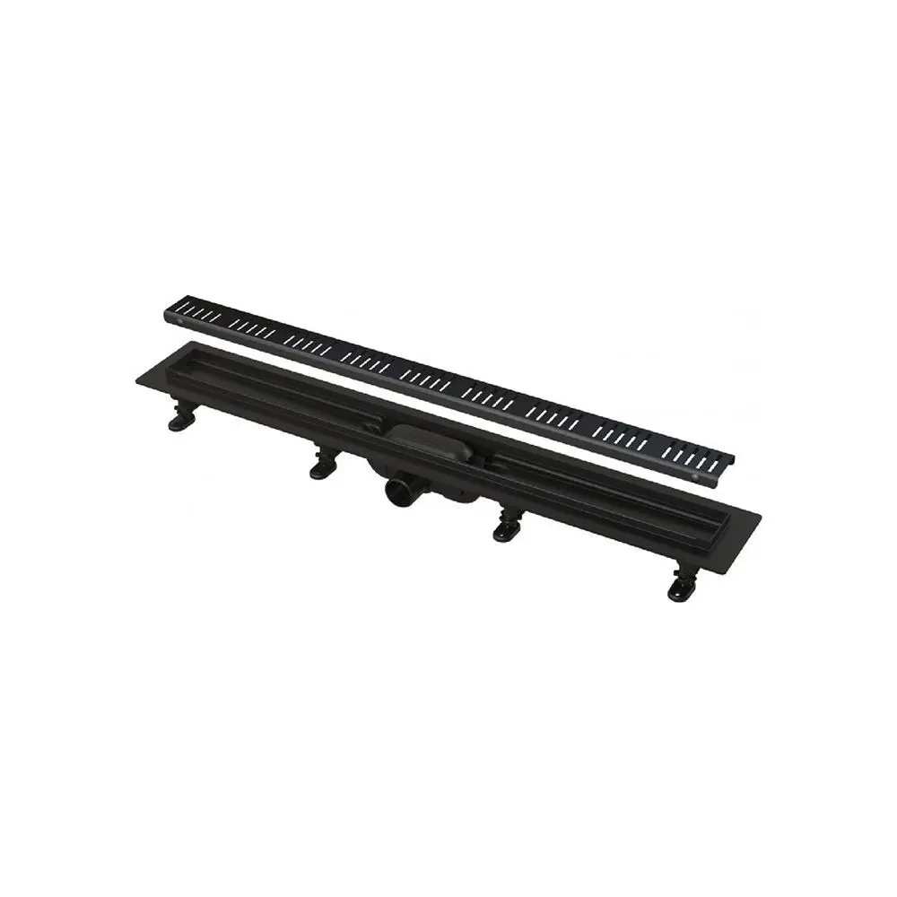 Фото Трап для душа Alcaplast APZ10BLACK 850 мм горизонтальный выход Ø40 мм Фото Трап для душа Alcaplast APZ10BLACK 850 мм горизонтальный выход Ø40 мм