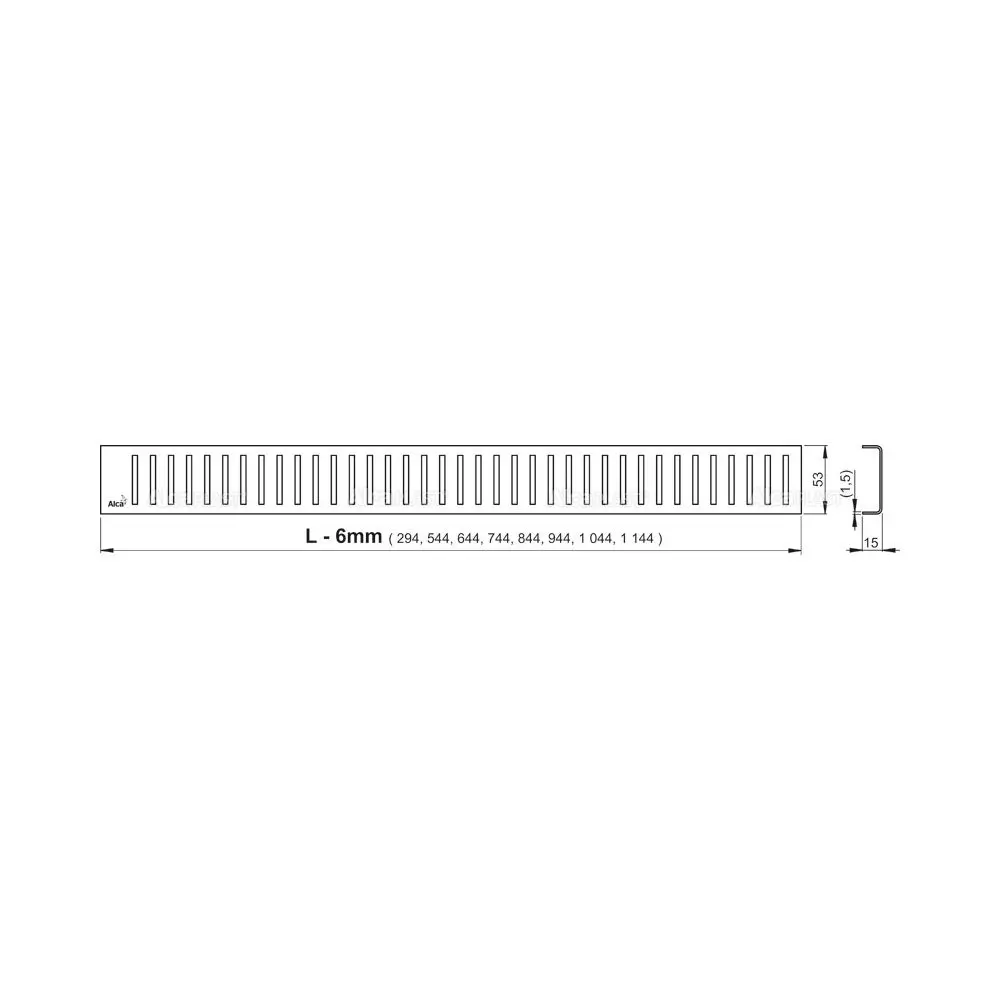 Фото Трап для душа Alcaplast APZ2001 950 мм вертикальный выход Ø40 мм Фото Трап для душа Alcaplast APZ2001 950 мм вертикальный выход Ø40 мм