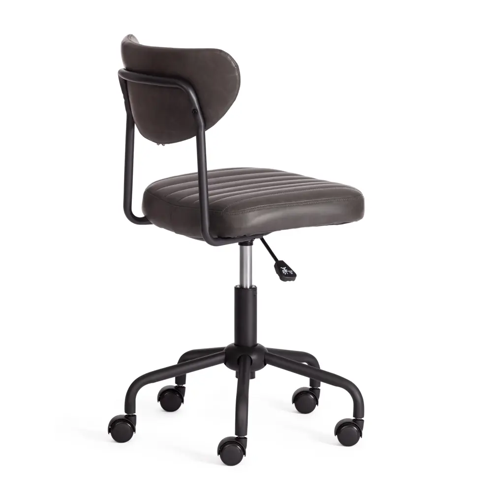 Фото 3 Офисное кресло Tetchair Slim искусственная кожа цвет серый Фото 3 Офисное кресло Tetchair Slim искусственная кожа цвет серый