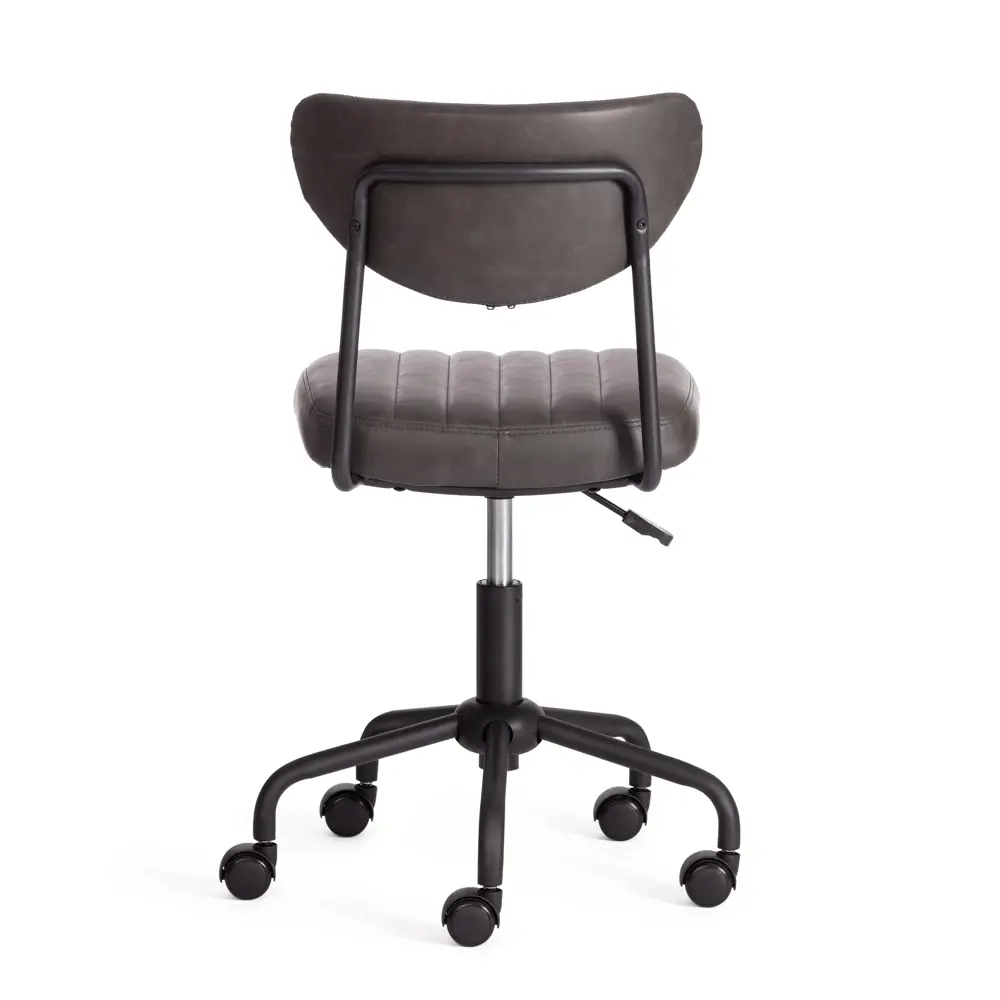 Фото 4 Офисное кресло Tetchair Slim искусственная кожа цвет серый Фото 4 Офисное кресло Tetchair Slim искусственная кожа цвет серый