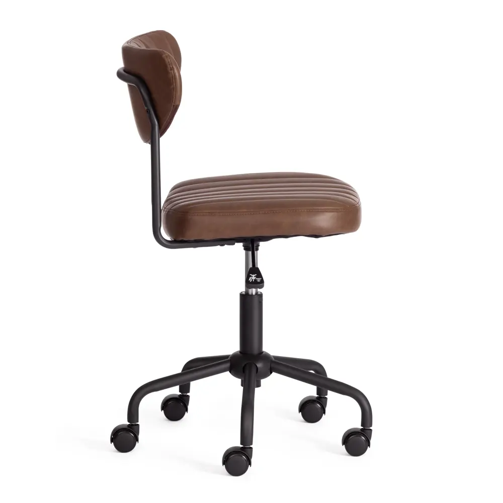 Фото 2 Офисное кресло Tetchair Slim искусственная кожа цвет темно-коричневый Фото 2 Офисное кресло Tetchair Slim искусственная кожа цвет темно-коричневый