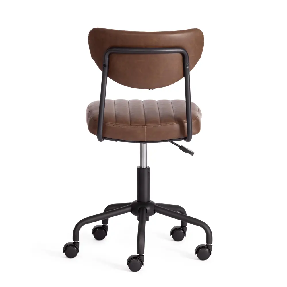Фото 4 Офисное кресло Tetchair Slim искусственная кожа цвет темно-коричневый Фото 4 Офисное кресло Tetchair Slim искусственная кожа цвет темно-коричневый