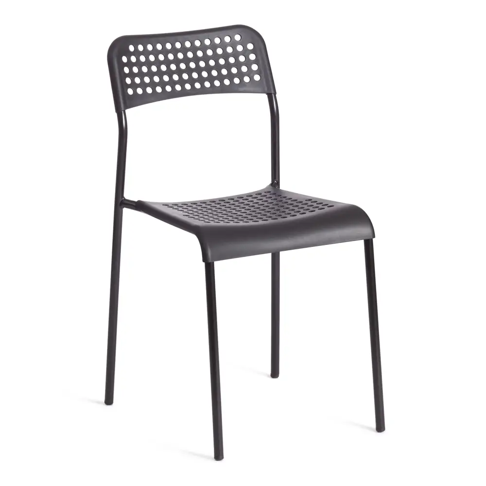 Фото 2 Кухонный стул Tetchair Стул adde (mod. c-049) 78x39x49 см пластик цвет черный Фото 2 Кухонный стул Tetchair Стул adde (mod. c-049) 78x39x49 см пластик цвет черный