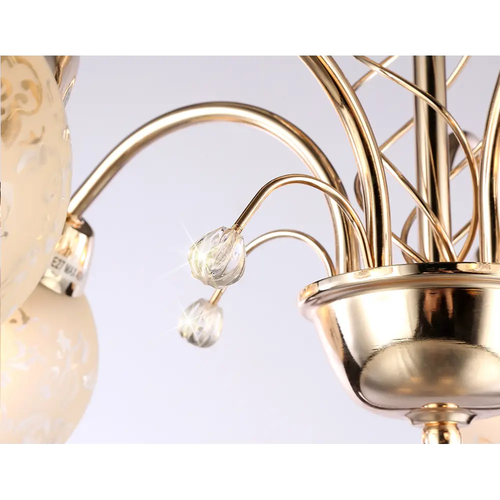 Фото 9 Люстра на штанге AMBRELLA LIGHT TR3189 Traditional 5 ламп 12 м² цвет белый Фото 9 Люстра на штанге AMBRELLA LIGHT TR3189 Traditional 5 ламп 12 м² цвет белый