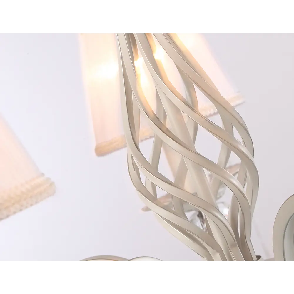 Фото 7 Люстра на штанге AMBRELLA LIGHT TR4547 Traditional 5 ламп 12 м² цвет белый Фото 7 Люстра на штанге AMBRELLA LIGHT TR4547 Traditional 5 ламп 12 м² цвет белый