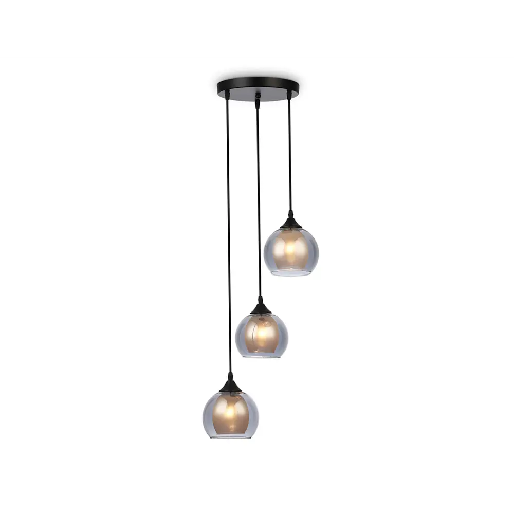 Фото 7 Люстра подвесная AMBRELLA LIGHT TR3541 TRADITIONAL 3 лампы 16 м² цвет черный Фото 7 Люстра подвесная AMBRELLA LIGHT TR3541 TRADITIONAL 3 лампы 16 м² цвет черный