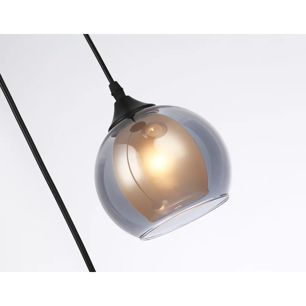 Фото 2 Люстра подвесная AMBRELLA LIGHT TR3541 TRADITIONAL 3 лампы 16 м² цвет черный Фото 2 Люстра подвесная AMBRELLA LIGHT TR3541 TRADITIONAL 3 лампы 16 м² цвет черный