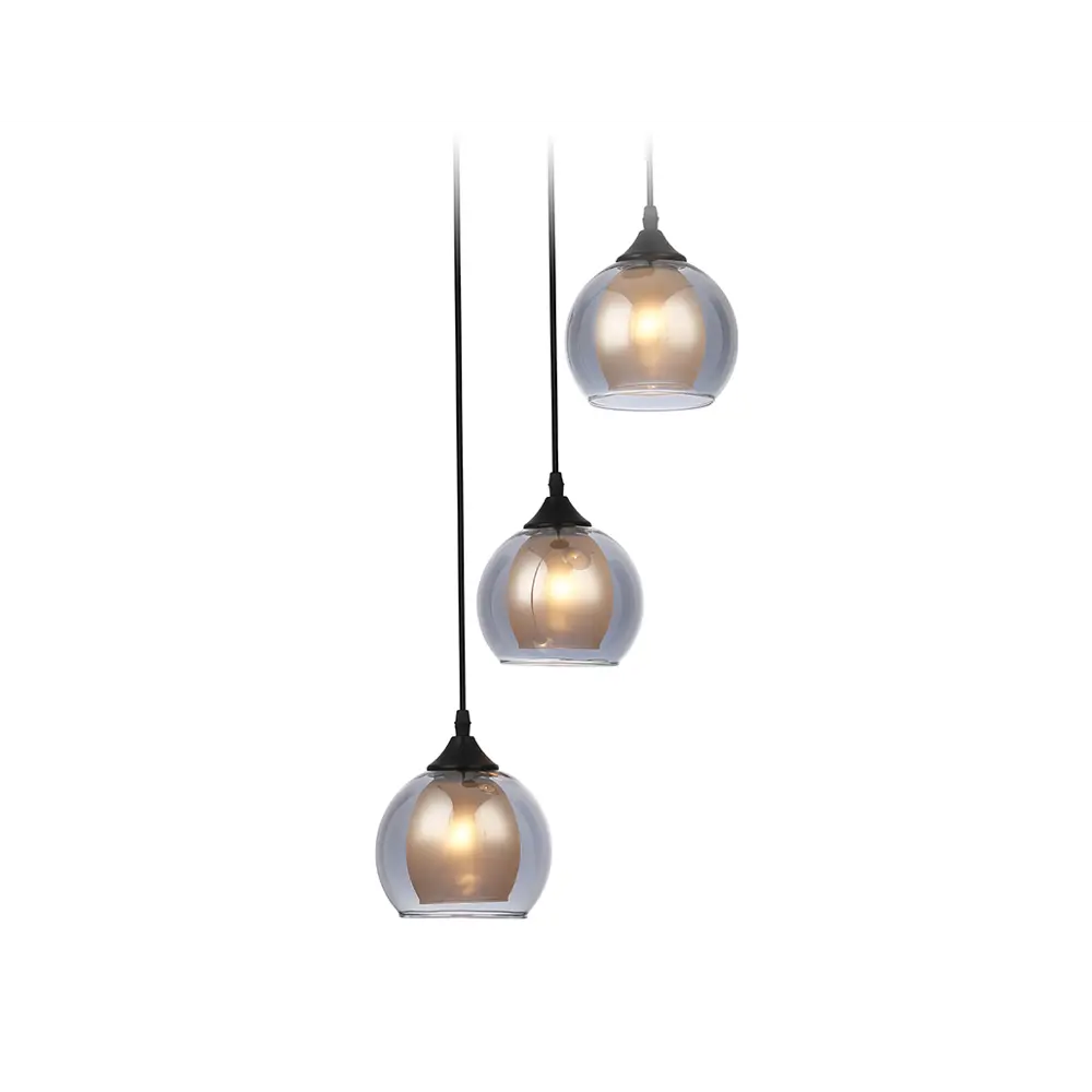 Фото Люстра подвесная AMBRELLA LIGHT TR3541 TRADITIONAL 3 лампы 16 м² цвет черный Фото Люстра подвесная AMBRELLA LIGHT TR3541 TRADITIONAL 3 лампы 16 м² цвет черный
