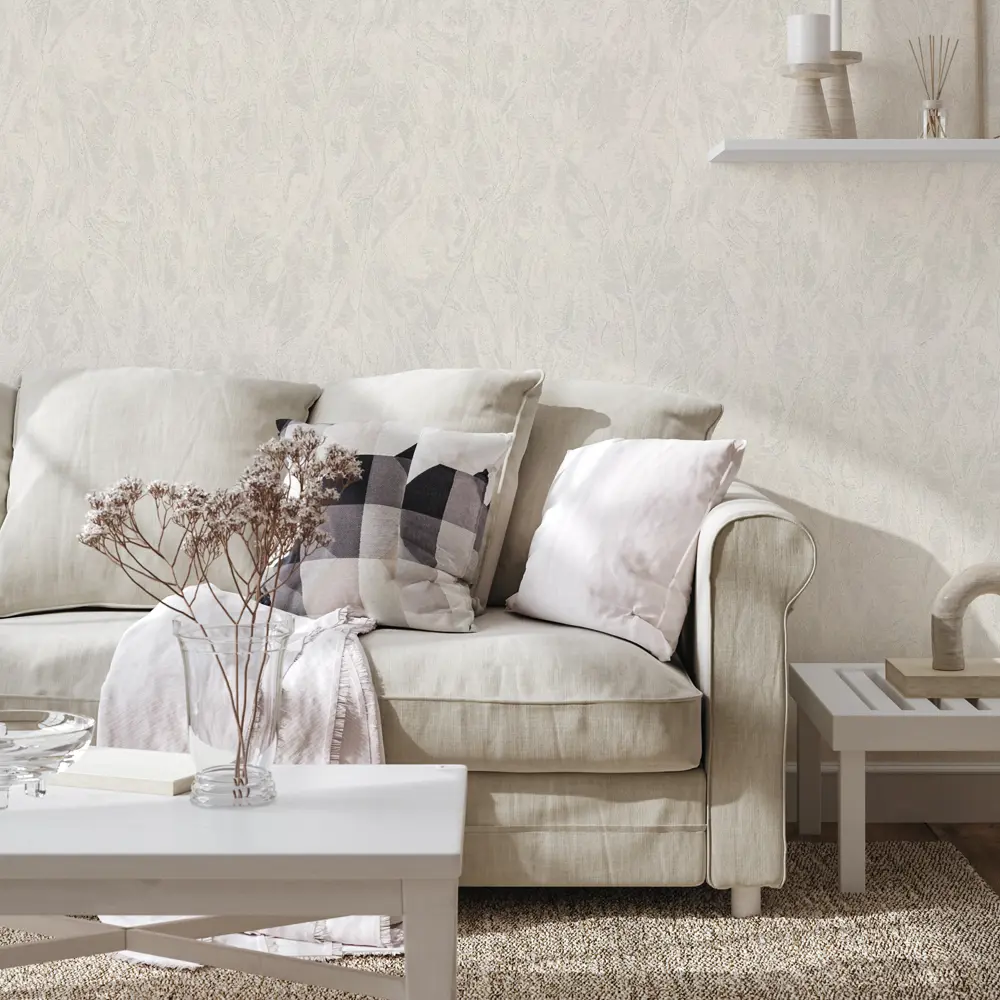 Фото 3 Обои флизелиновые Euro Decor Gemma серые 1.06 м ED7234-11 Фото 3 Обои флизелиновые Euro Decor Gemma серые 1.06 м ED7234-11