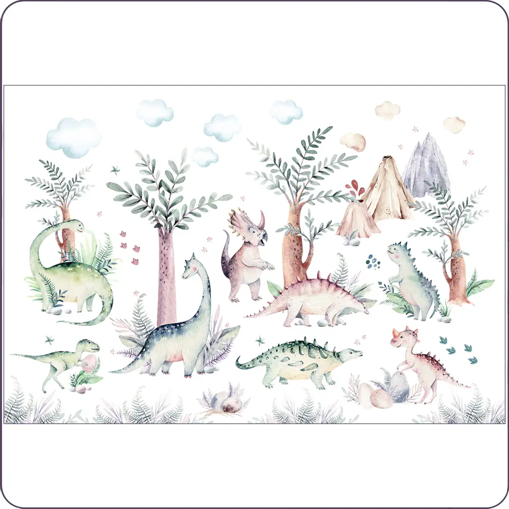 Фото 2 Фотообои флизелиновые Bartonwall 400x270 см Динозавры Фото 2 Фотообои флизелиновые Bartonwall 400x270 см Динозавры