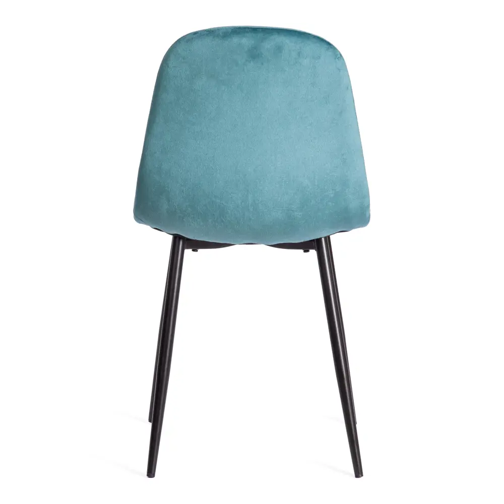 Фото 6 Комплект стульев 4 шт Tetchair Breeze 53x53x44 см вельвет цвет бирюзовый