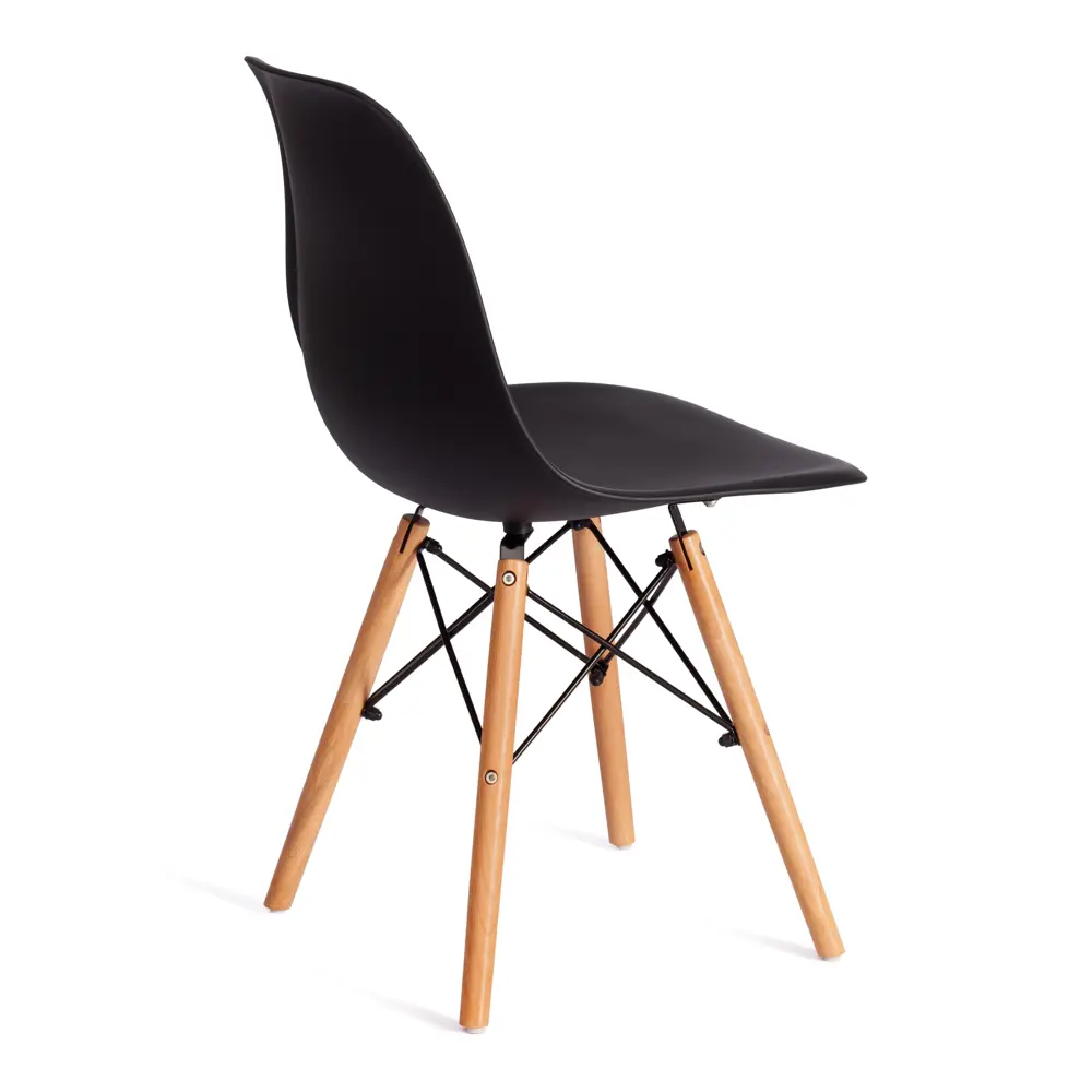 Фото 4 Комплект стульев 4 шт Tetchair Cindy 81x51x45 см пластик цвет черный Фото 4 Комплект стульев 4 шт Tetchair Cindy 81x51x45 см пластик цвет черный